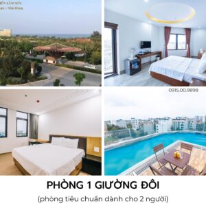 Phòng 1 giường Khách Sạn Sen Biên Sầm Sơn Thanh Hóa