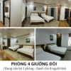 Phòng Gia Đình 4 Giường đôi Khách Sạn Sen Biển Sầm Sơn Thanh Hóa (1)